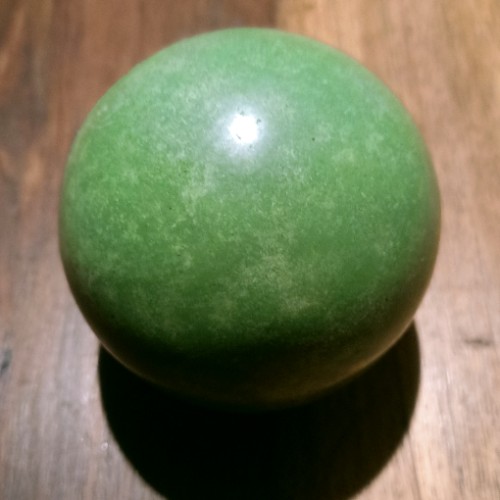Araish Dorodrango created using natural green pigment